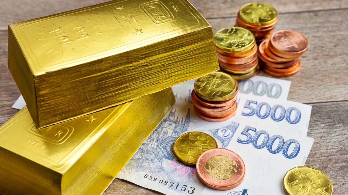 Češi se v krizích častěji zajímají i o zlato